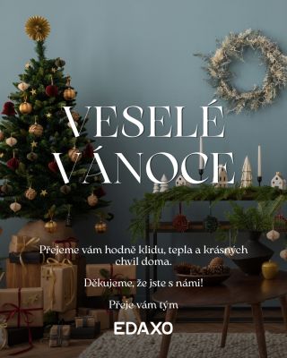 Veselé Vánoce! 🎄✨ Přejeme vám klidné svátky plné pohody, tepla a krásných chvil doma. Děkujeme, že jste s námi. 🤍 Přeje...